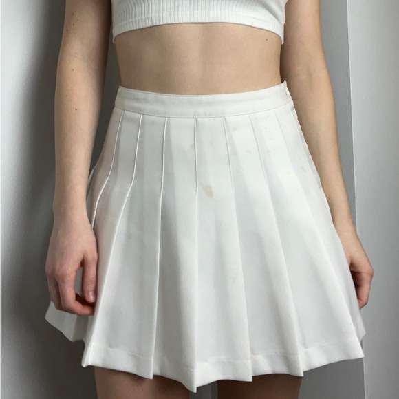 White Tennis Skirt, Forver 21, size small or 0-2 - Picture 2 of 3